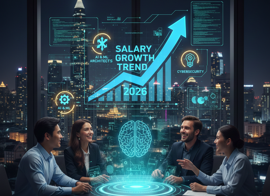 ปีแห่งการปรับสมดุล: แนวโน้มการขึ้นเงินเดือนในปี 2026 ท่ามกลางความผันผวนทางเศรษฐกิจและสงครามทักษะ