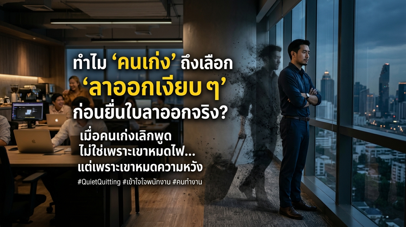 ทำไมไมโครแมนเนจและระบบที่ไม่ยุติธรรม ถึงฆ่า "คนเก่ง" ให้ตายอย่างเงียบๆ